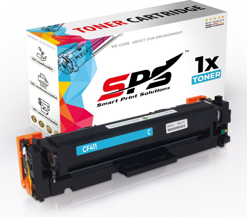 1x Toner 410A CF411A Cyan kompatibel für HP Color Laserjet Pro MFP M477FDW