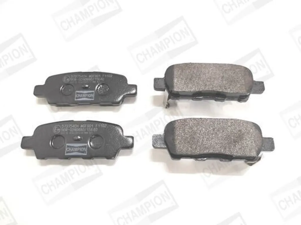 Plaquettes de frein 573754CH CHAMPION haute durabilité pour Nissan Leaf ZE1