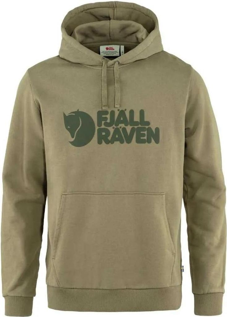 Fjällräven Logo Kapuzenpullover Grün S Herren Grün S