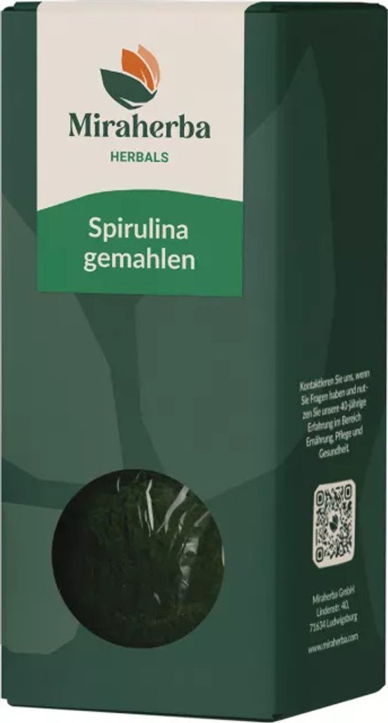 Miraherba -Bio Spirulina gemahlen - 100g