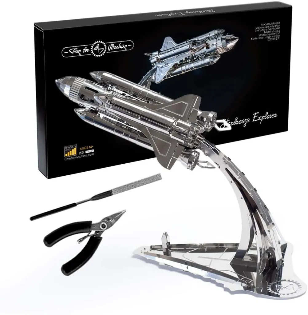 Modèle Starbreeze Explorer Time for Machine Puzzle 3D Métal Mécanique - 8