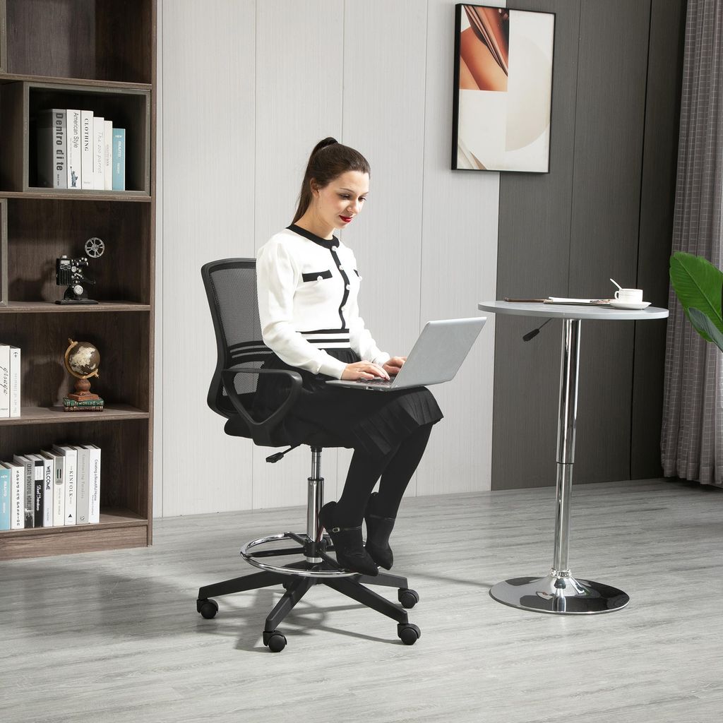 Krzesło biurowe Vinsetto, ergonomiczne krzesło biurowe z Zdjęcie produktu 