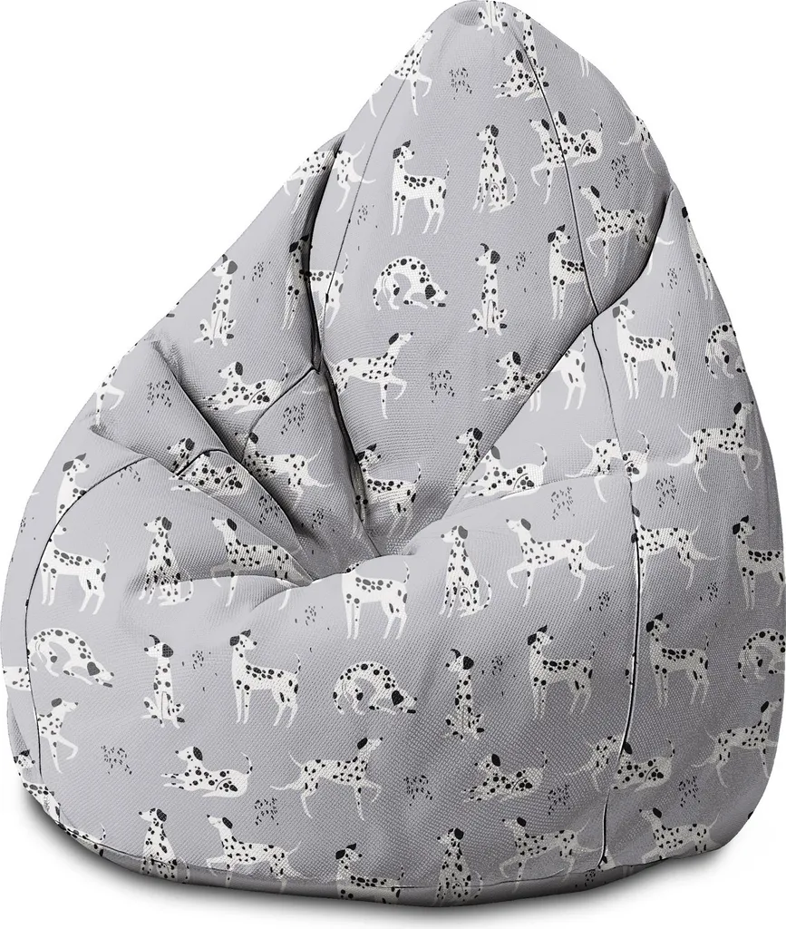 Poltrona Sacco Dalmata Dreamroots 70x70x105 | Arredo Cameretta Chic