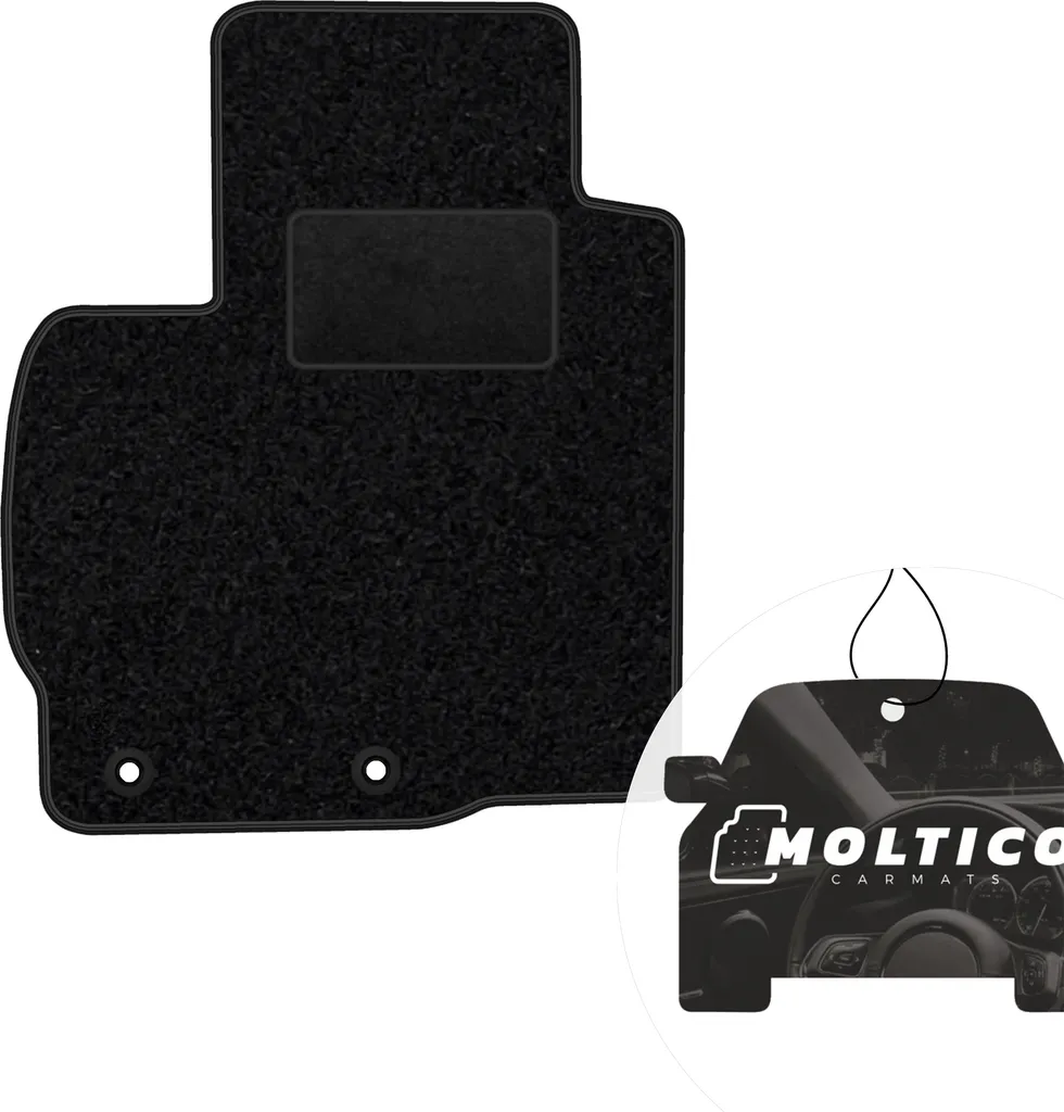 Tappetino Conducente Mitsubishi Outlander II (07-13) Velours Nero 1Pz