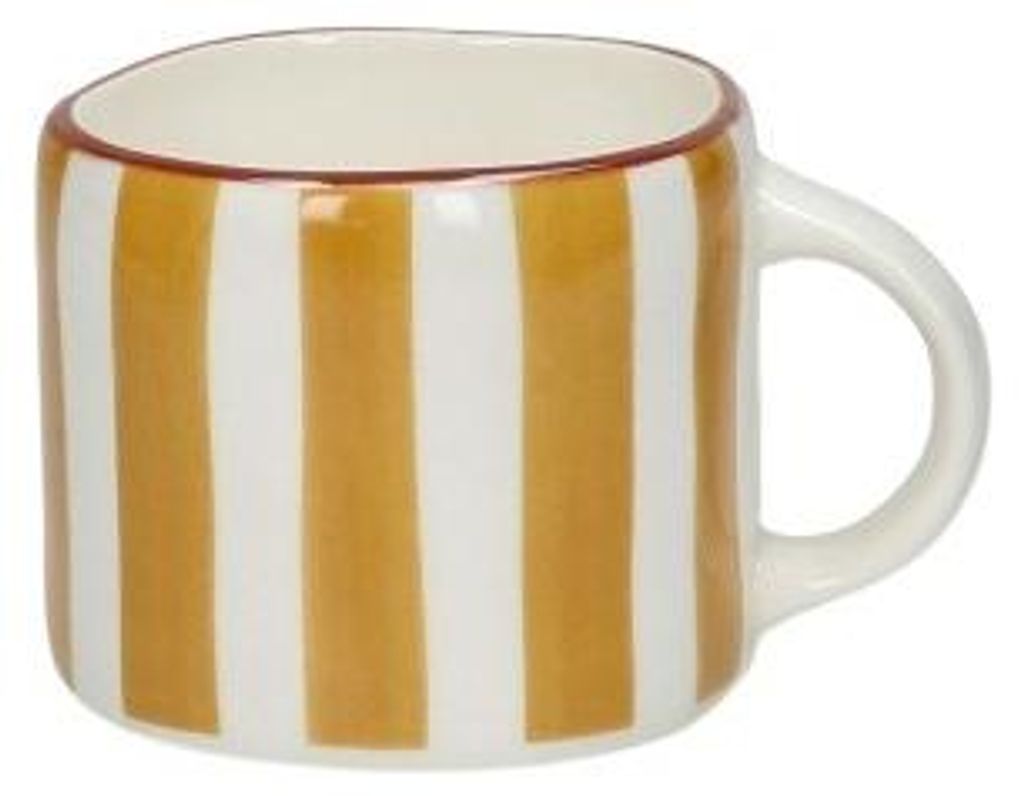 Tasse à expresso Pomax Mykonos, en porcelaine, jaune, Image du produit 