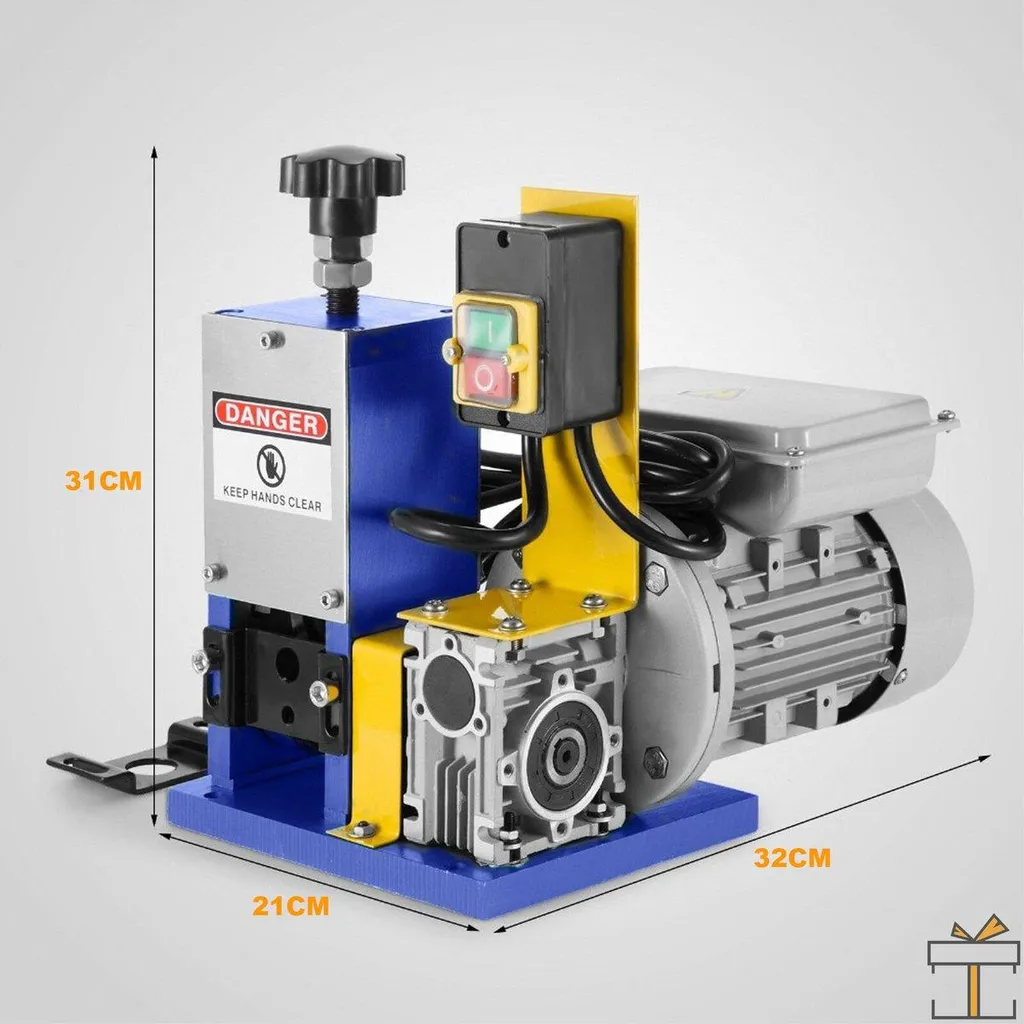 Machine à dénuder les fils électriques et manuelle pour atelier