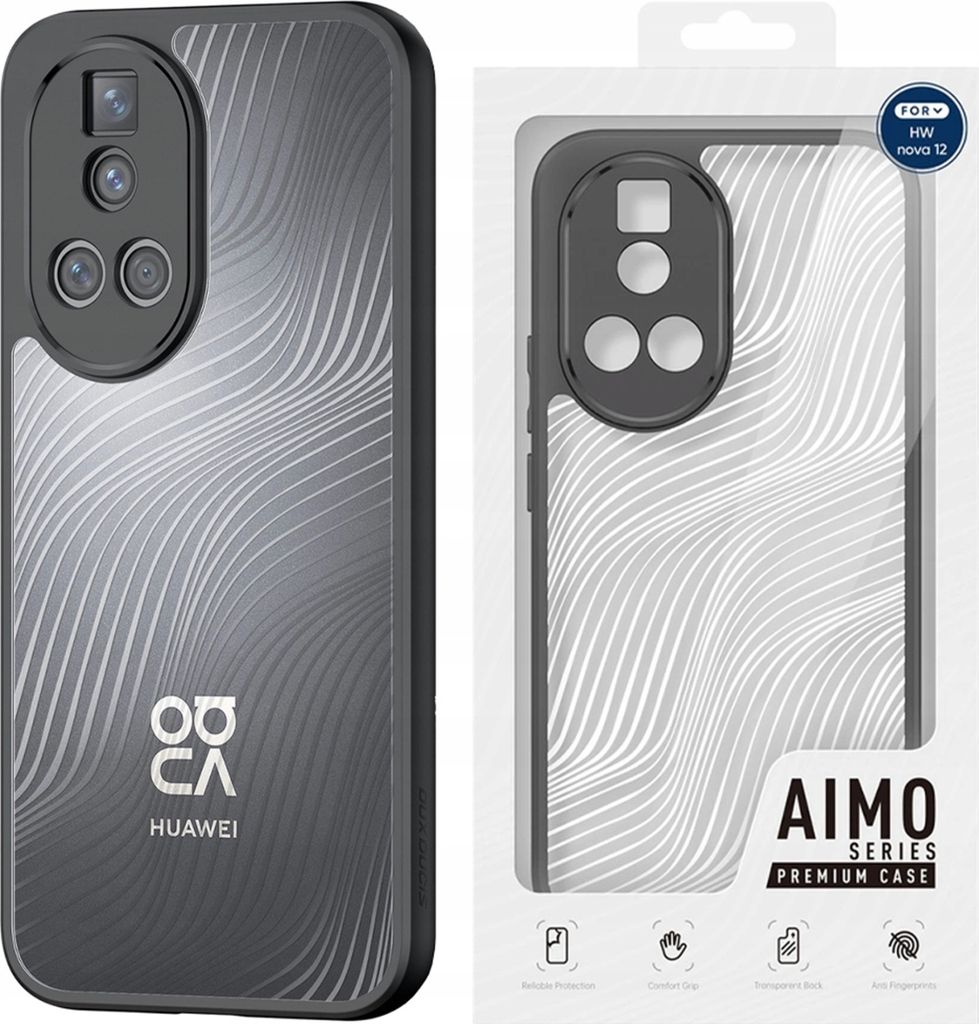 Dux Ducis Etui Case Hülle Gehäuse für Huawei Nova 12 Pro Schwarz