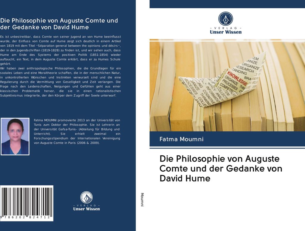 Die Philosophie von Auguste Comte und der Gedanke von David Hume