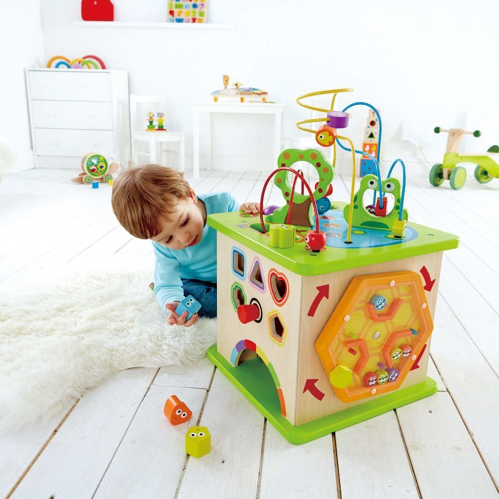 Hape Totally Amazing Motorikwürfel Kleine Tierchen, E1810 Produktbild 41