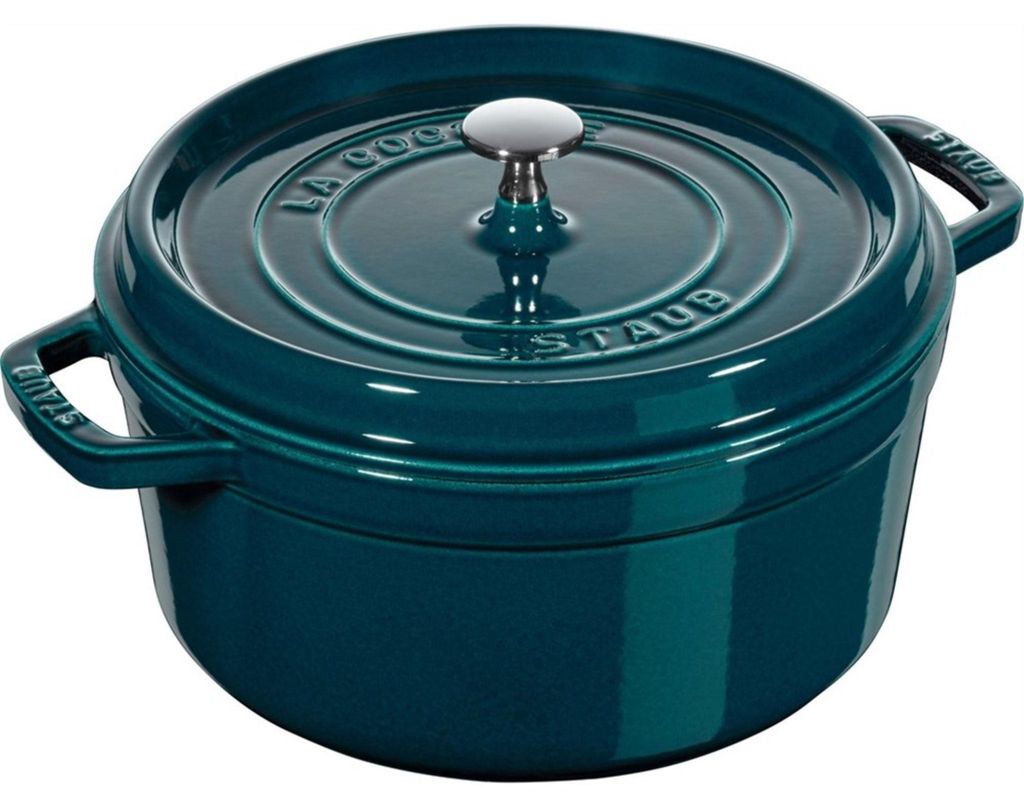 Staub 1102837, Modrá, Litina, Smalt, Litina, 260 °C, 28 cm Obrázek produktu 