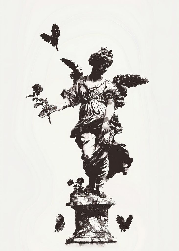 Plakat 50x70cm Ewigkeit im Moment