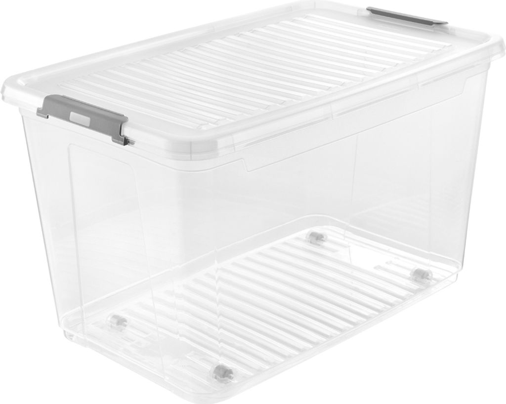 keeeper Aufbewahrungsbox "leo" 56 Liter transparent Produktbild 