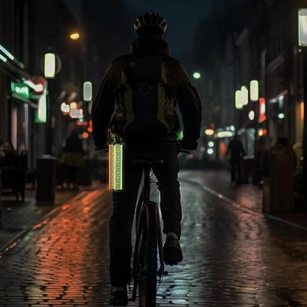 Supports Réfléchissants pour Cyclisme et Escalade - Pack de 6 Sécurité