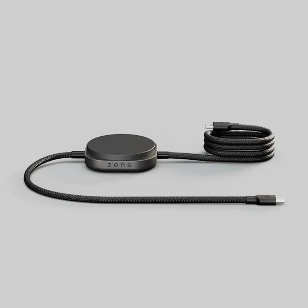 Câble USB-C vers USB-C Pro 2 Zens Noir pour Recharge et Synchronisation - 8