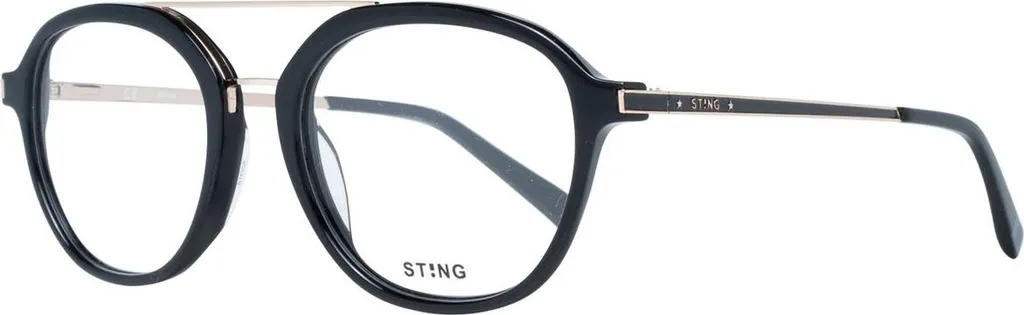 Lunettes Sting VST309 0700 52 noir fini les montures lourdes et fragiles