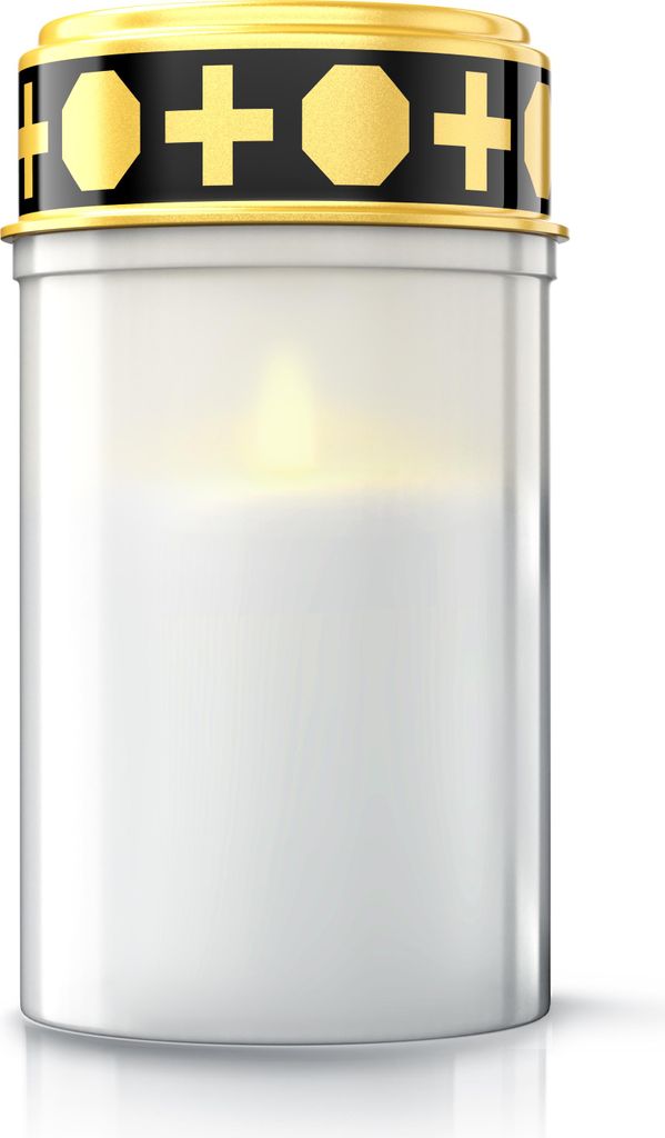 BEARWARE Candela funebre Luce funebre a LED, a batteria, Immagine del prodotto 