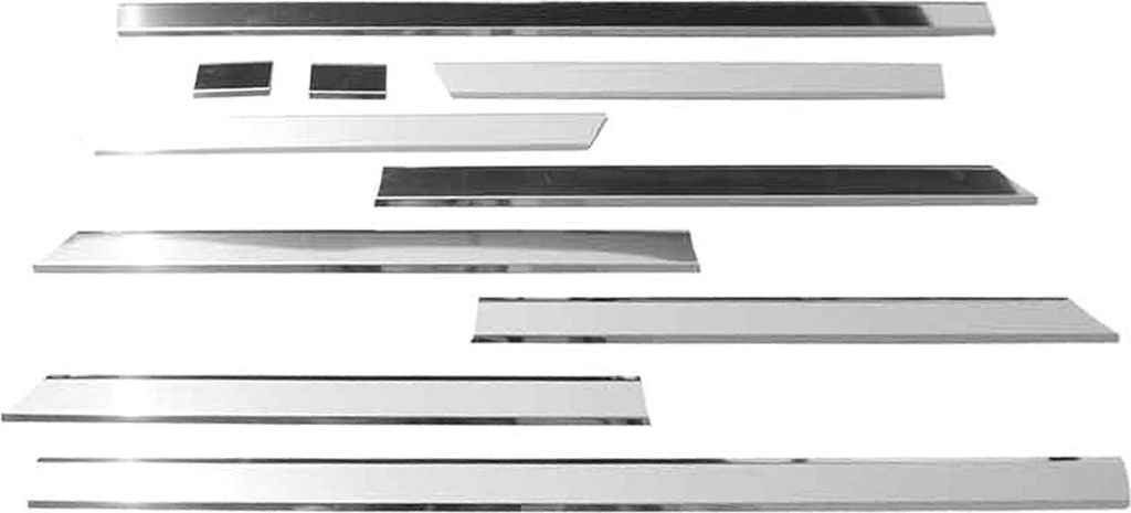Seitentürleiste Türschutz für Mercedes Sprinter W906 2006-18 L2 RS Chrom 10x