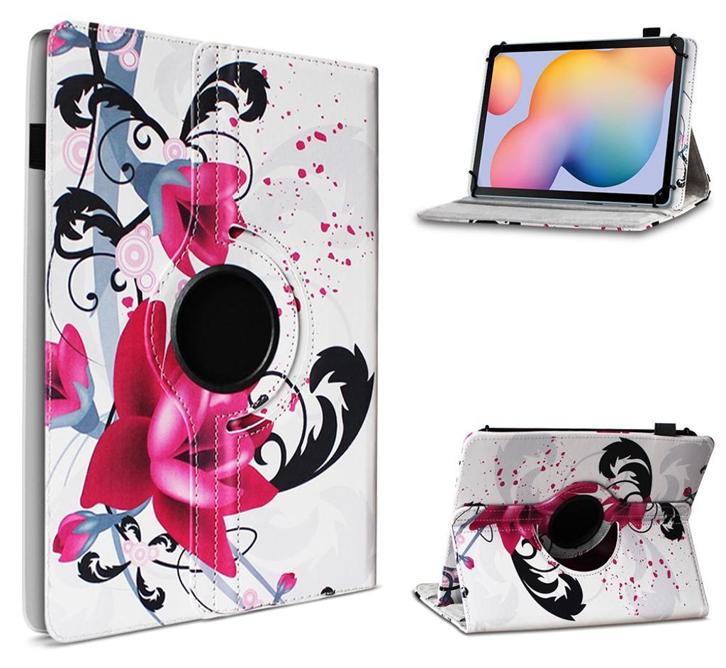 Tablet Hülle für Samsung Galaxy Tab A7 10.4 Tasche Schutz Case Cover 360 DrehbarFarbe 360 Uni:Motiv 8
