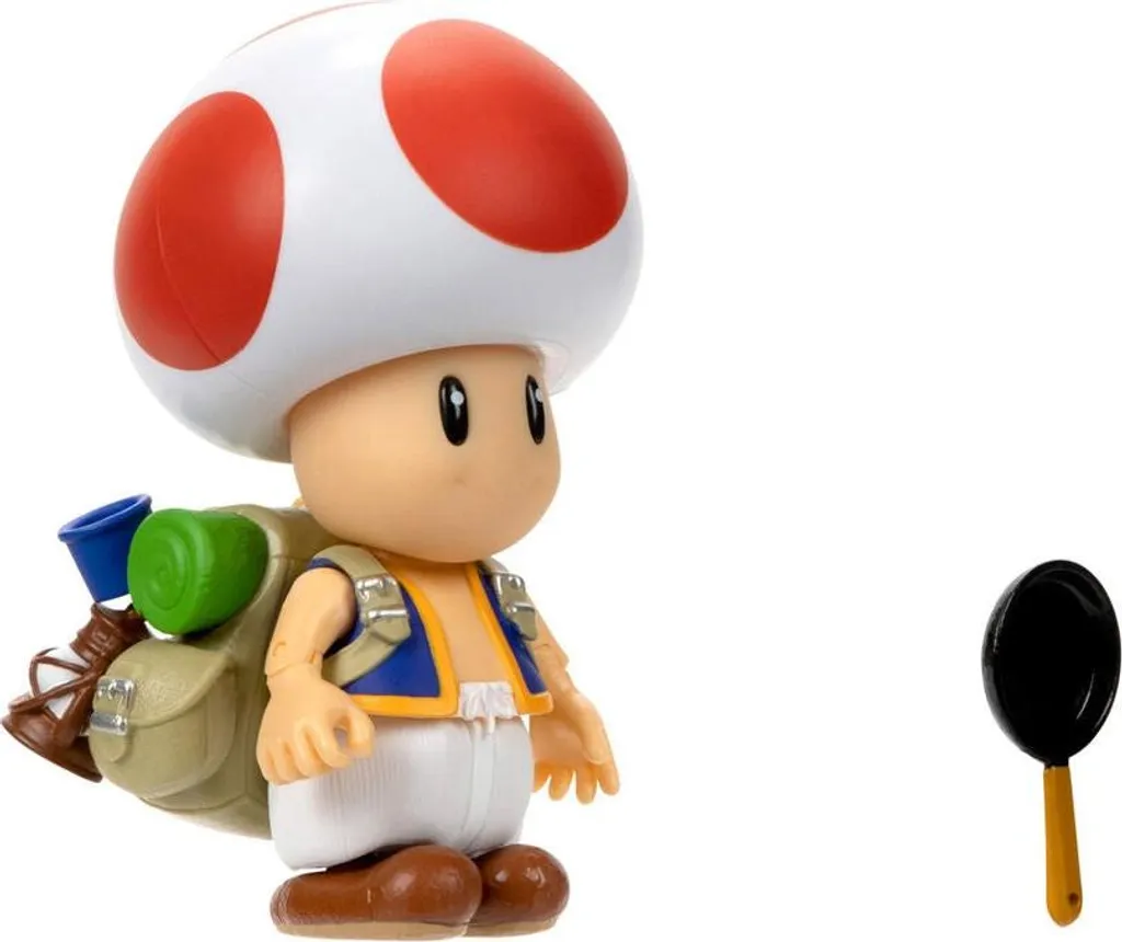 Toad Figurine Super Mario 13cm en PVC Résistant - Détails Authentiques - 5