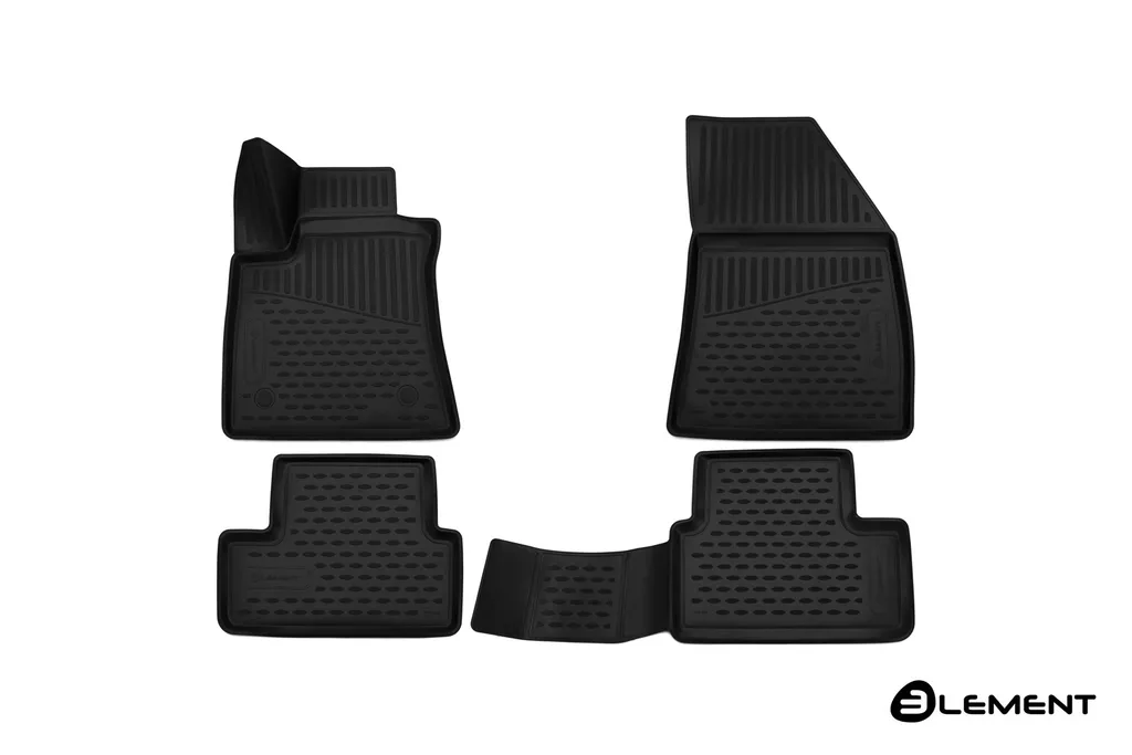 Set Tappetini in Gomma 3D Renault Megane IV Berlina - Design Elegante