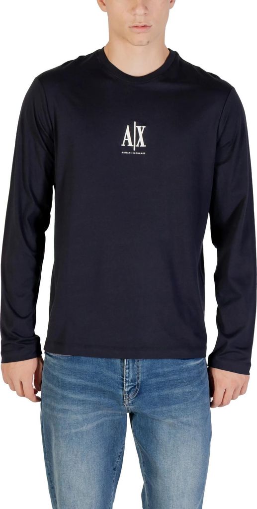 Armani Exchange Herren T-Shirt Blau 489073 : Größe - M Größe: M