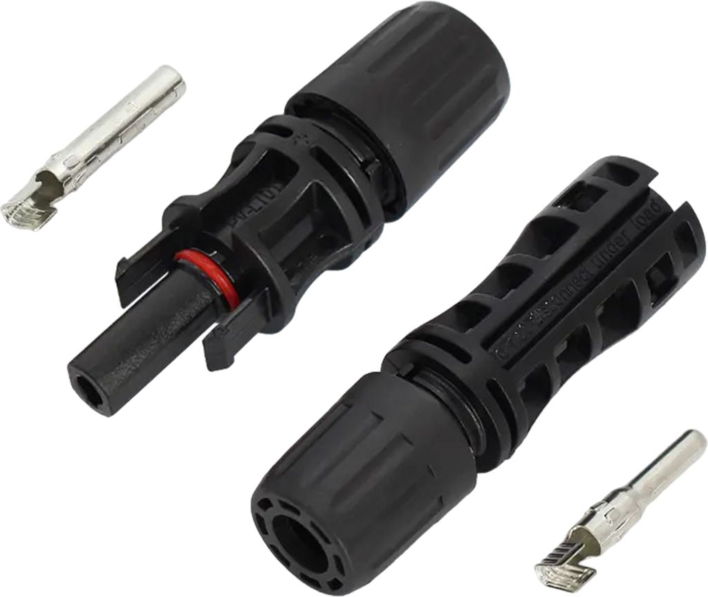 Solar Stecker-Set MC4 (male/female) IP68 Solarmodul PV Verbinder Solar Kabelverbinder Photovoltaik | UV-beständig Wasserdicht Verbindung Solarkabel