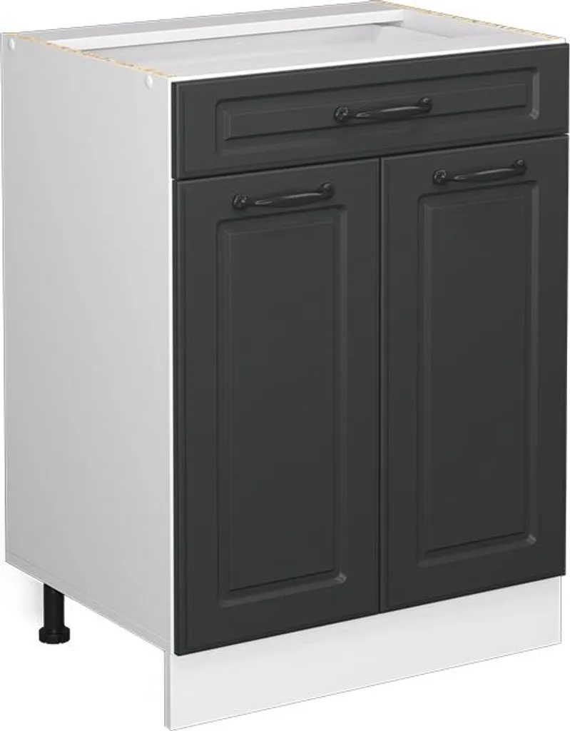 Façade de remplacement Vicco R-Line Anthracite pour meuble tiroir 60x71