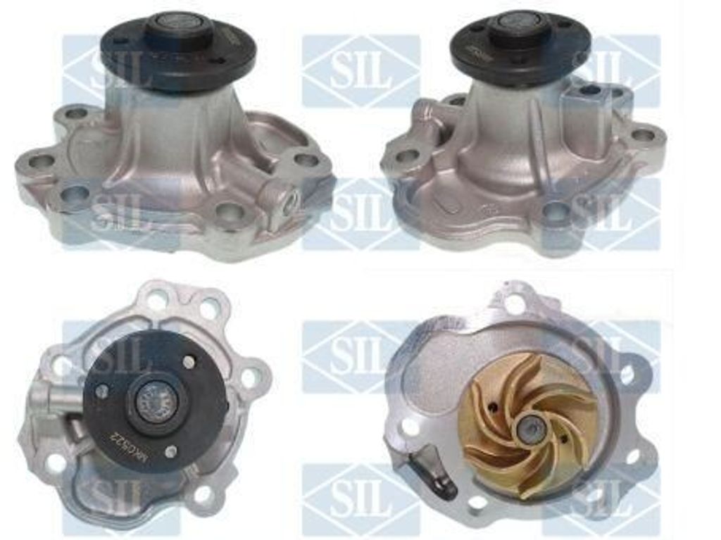 Saleri SIL Kühlmittelpumpe Wasserpumpe für OPEL AGILA (B) (H08) PA1755