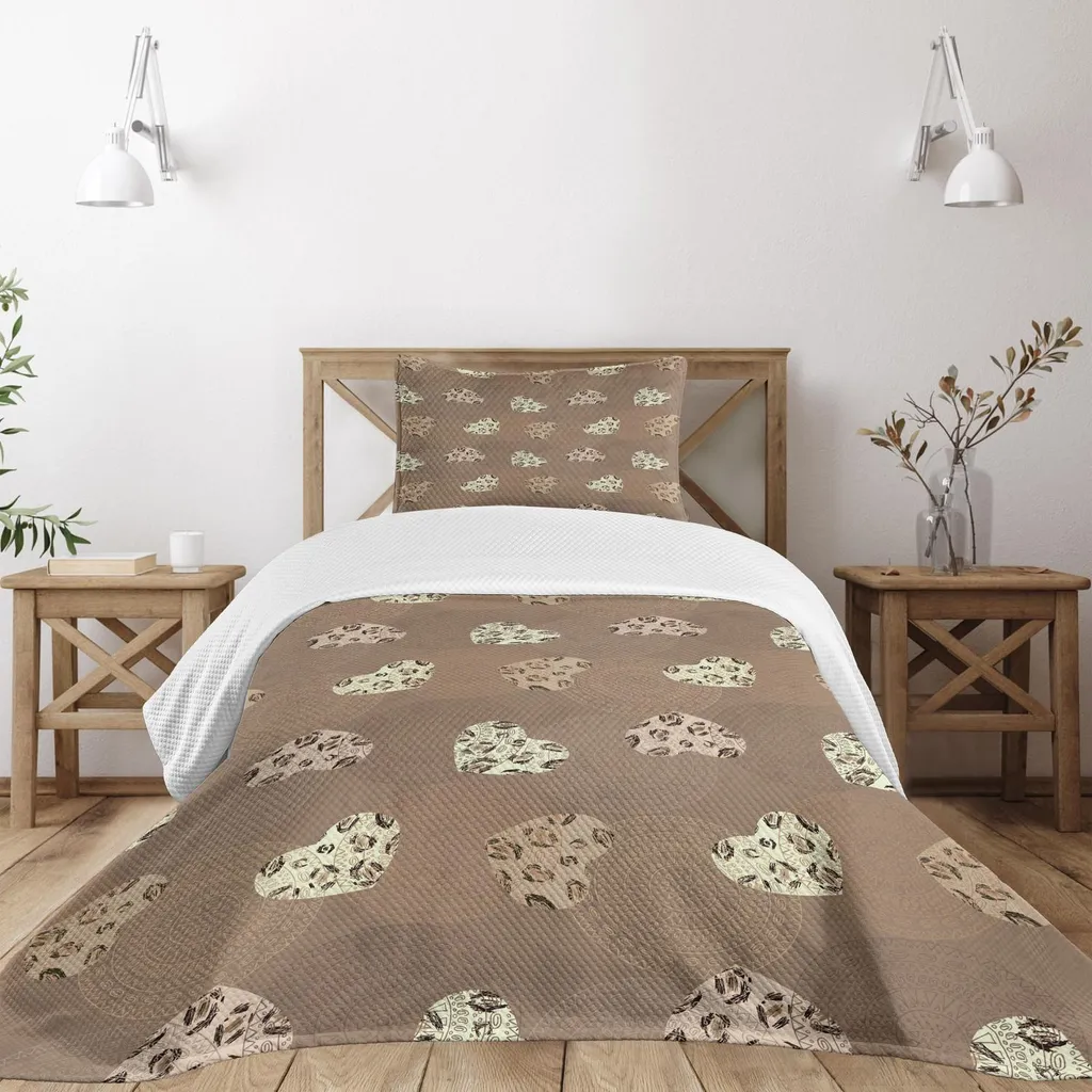 Copriletto Reversibile In Puro Cotone Ubud – Motivo Leopardato 150x200 Cm – BOHORIA