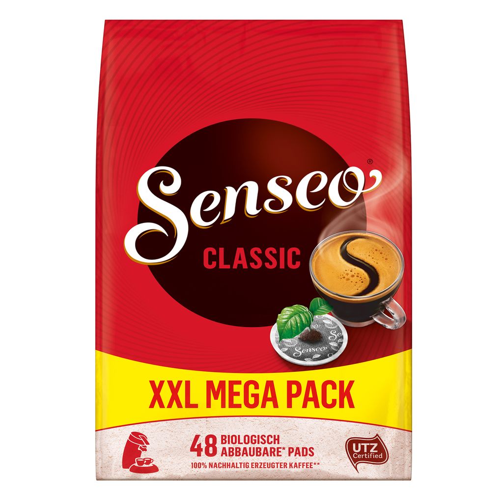 Cialde di caffè Senseo Classic / Classic, confezione da 10, Immagine del prodotto 