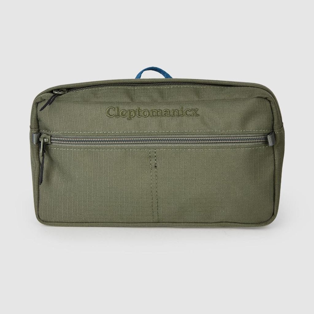 Cleptomanicx Hipbag "Three Point Linkage" Dusty Olive