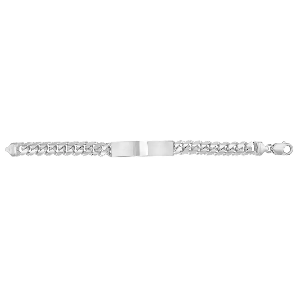 Gourmette Homme Argent 925 Inoxydable - Bijou Robuste Largeur 11mm 61g