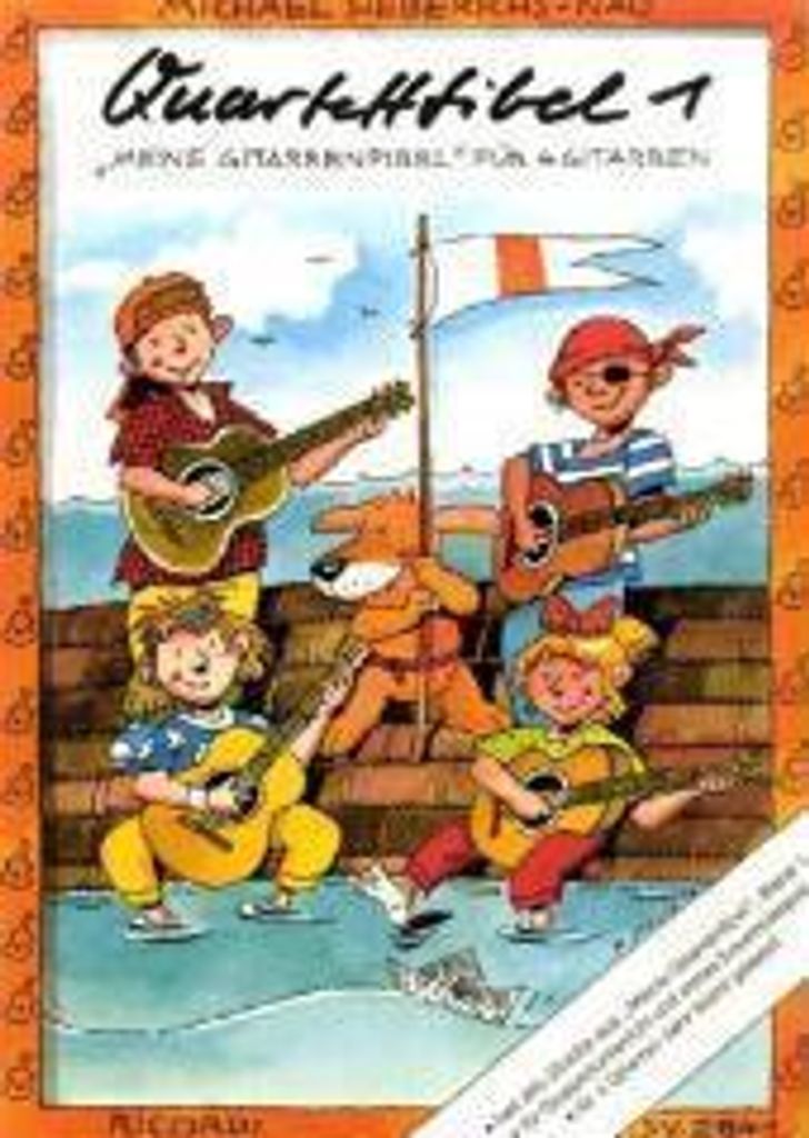 Quartettfibel, für 4 Gitarren. Bd.1