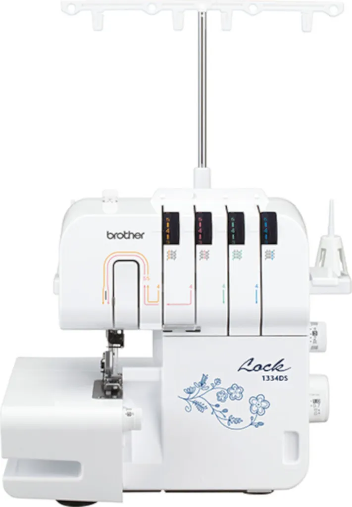 Surjeteuse Brother 1334DS Machine à Coudre 3 ou 4 Fils avec Bras Libre