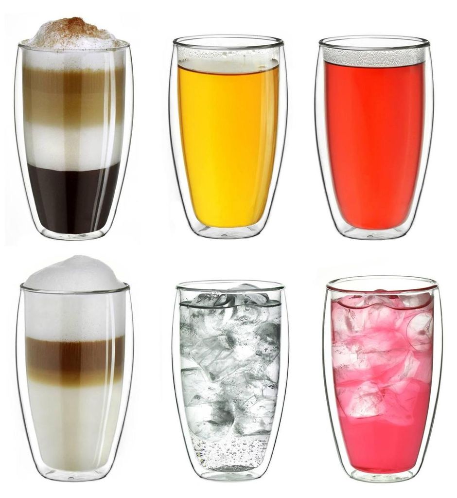Creano doppelwandiges Thermoglas 400ml „DG-SH“, großes Produktbild 