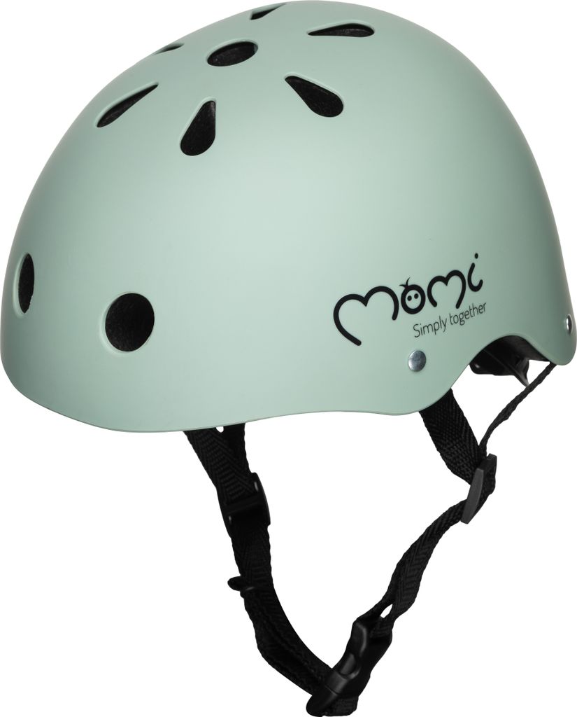 KASK DZIECIĘCY ROWER HULAJNOGA - MoMi MIMI ZIELONY MAT - Zdjęcie produktu 13
