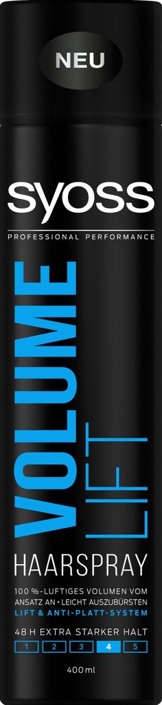Syoss Volume Lift Halt und luftiges Volumen Haarspray 400 Produktbild 