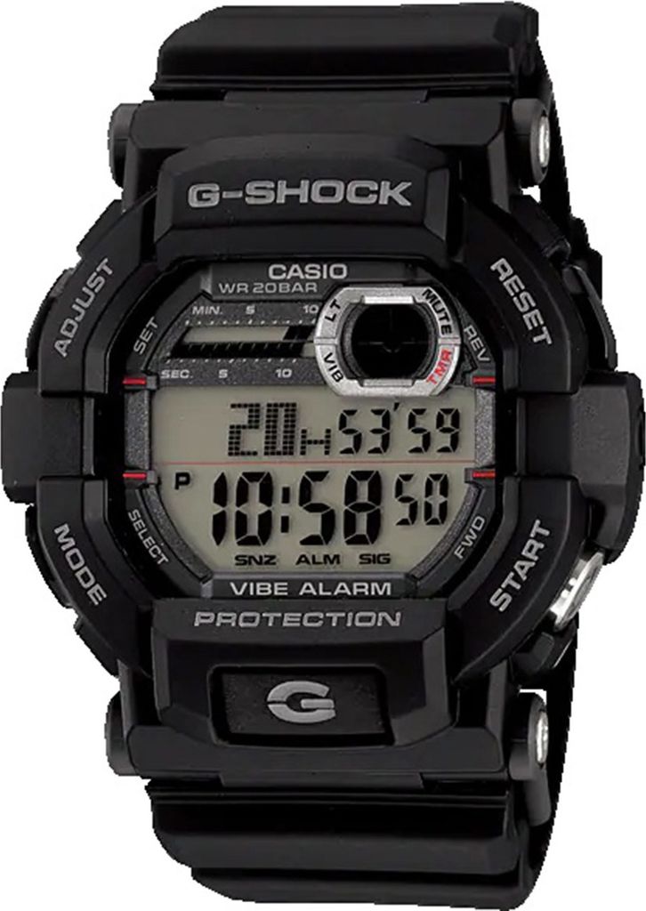 Casio G-Shock Uhr GD-350-1ER Vibrationsalarm Digitaluhr Armbanduhr