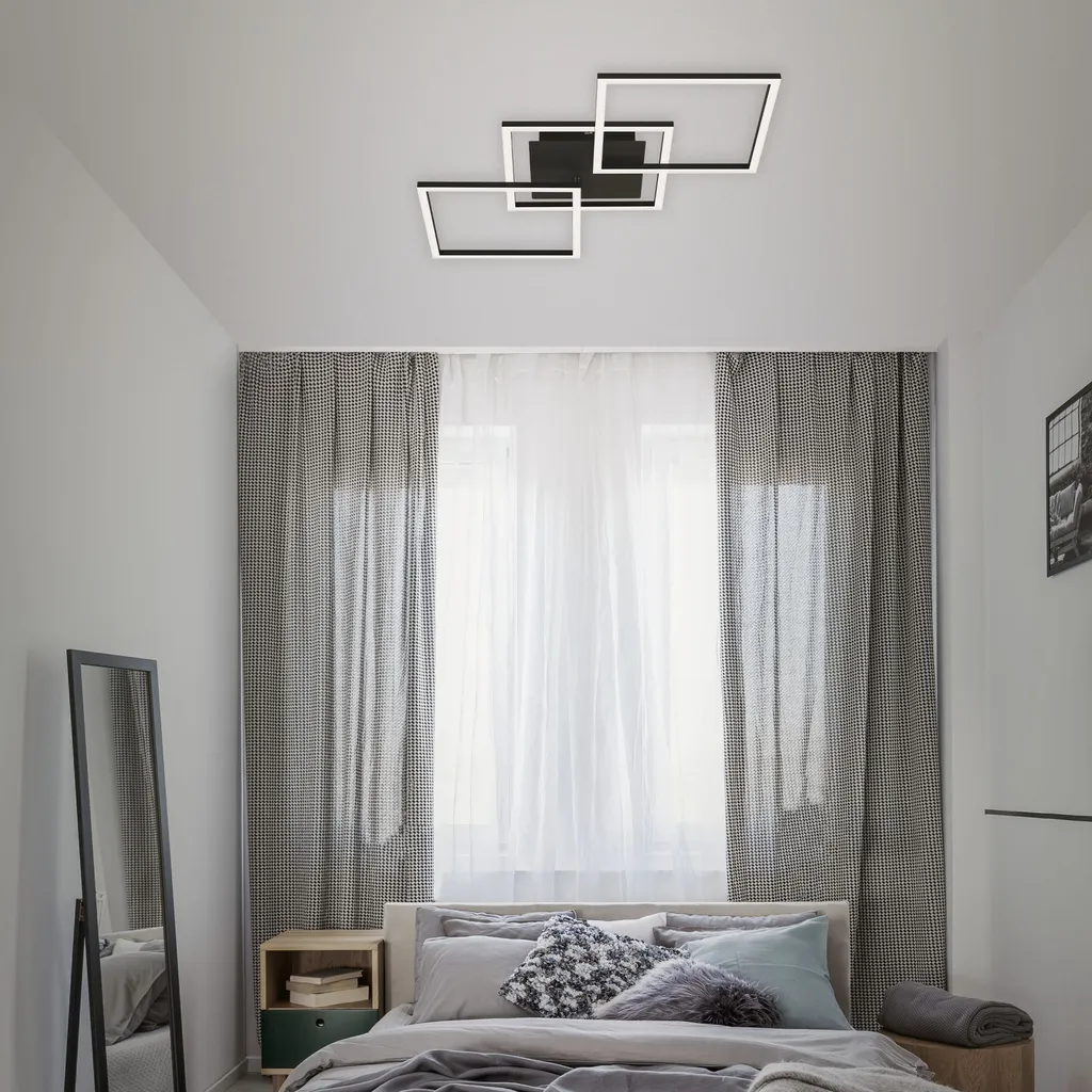 Lampada Soffitto LED Briloner 30W Nero Dimmerabile: Luce Su Misura - 7