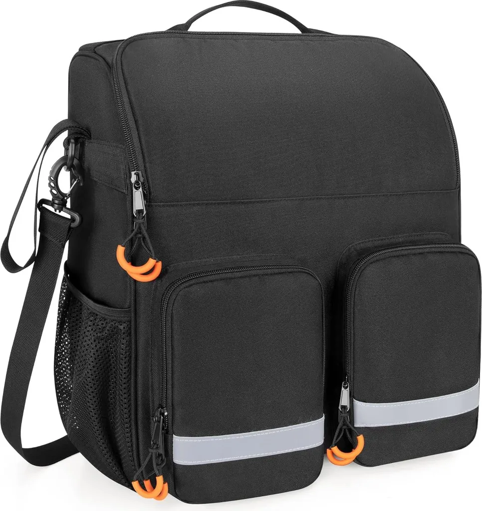 Sac à Dos pour Fauteuil Roulant avec Multiples Compartiments et Bretelles