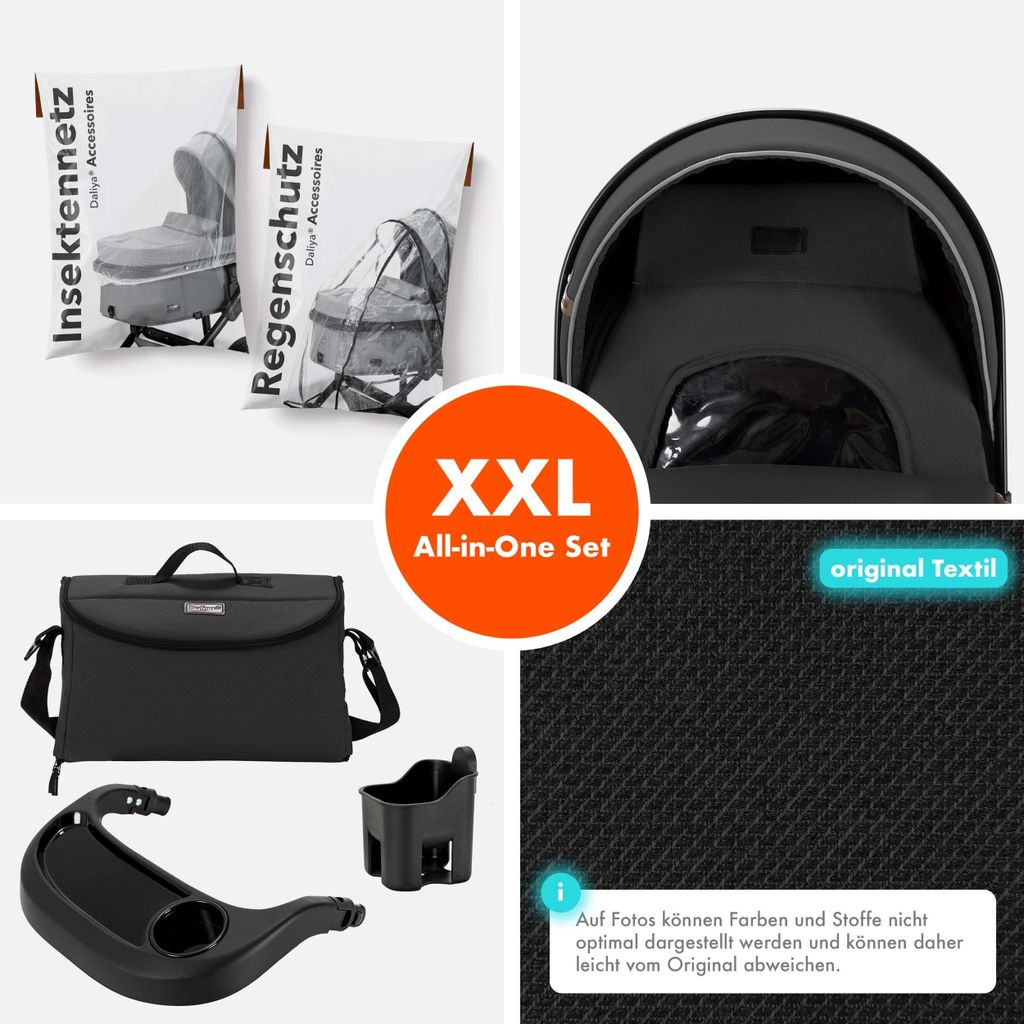 Daliya® FLEXI-PRO 2in1 Kombikinderwagen & Buggy – Produktbild 3
