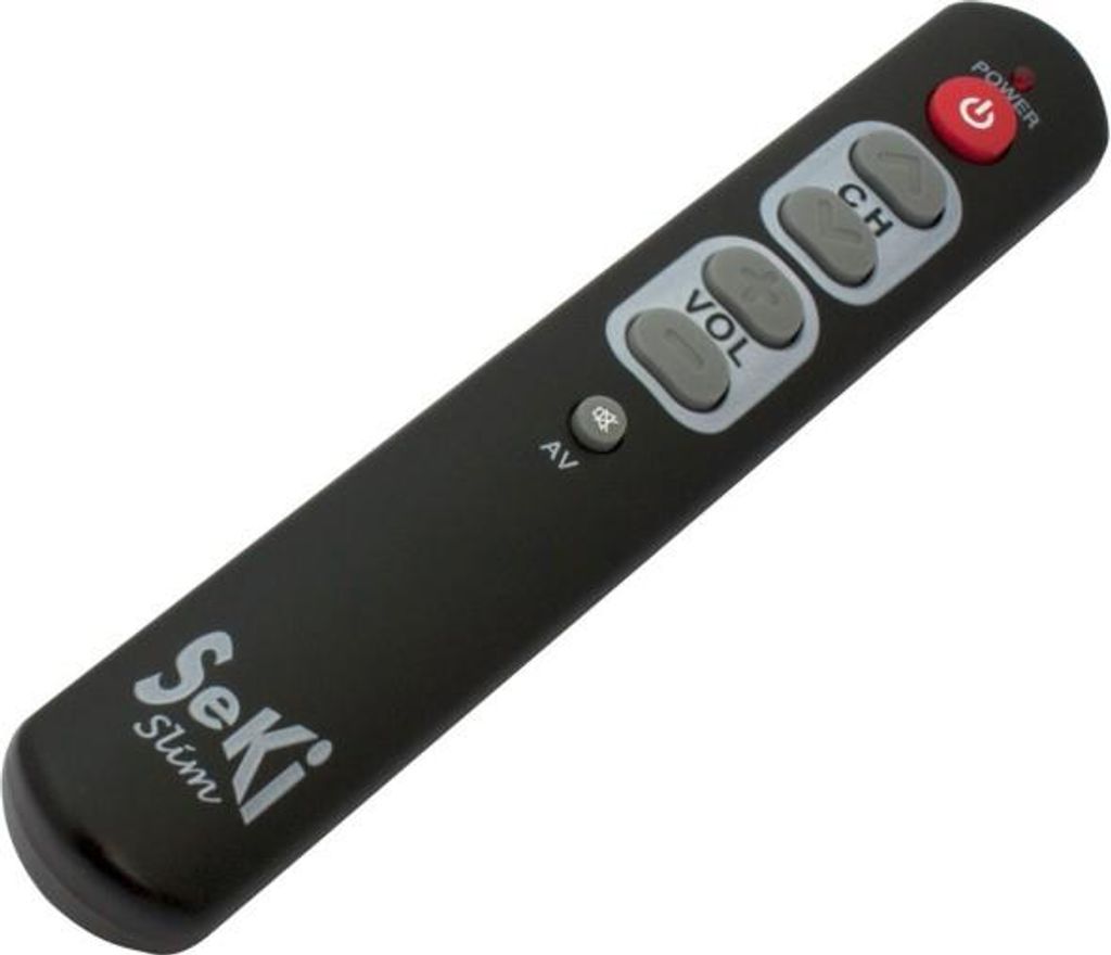 SeKi Slim sw Universal-Fernbedienung lernfähig,6 große Produktbild 
