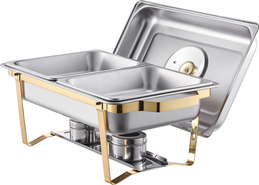 SucceBuy Set da buffet rettangolare (4 Qt, confezione da 2) Immagine del prodotto 