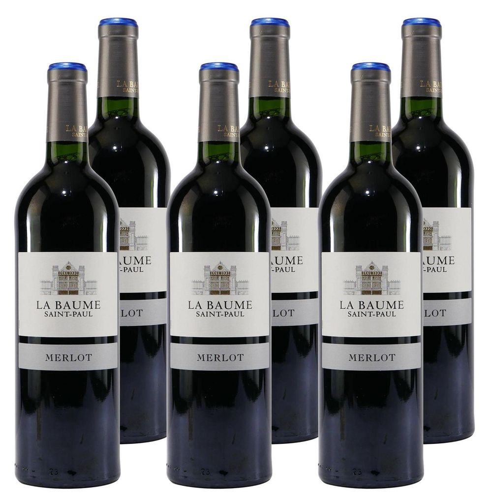 La Baume Saint-Paul Merlot trocken | 14,5 % vol | 0,75 l Produktbild 