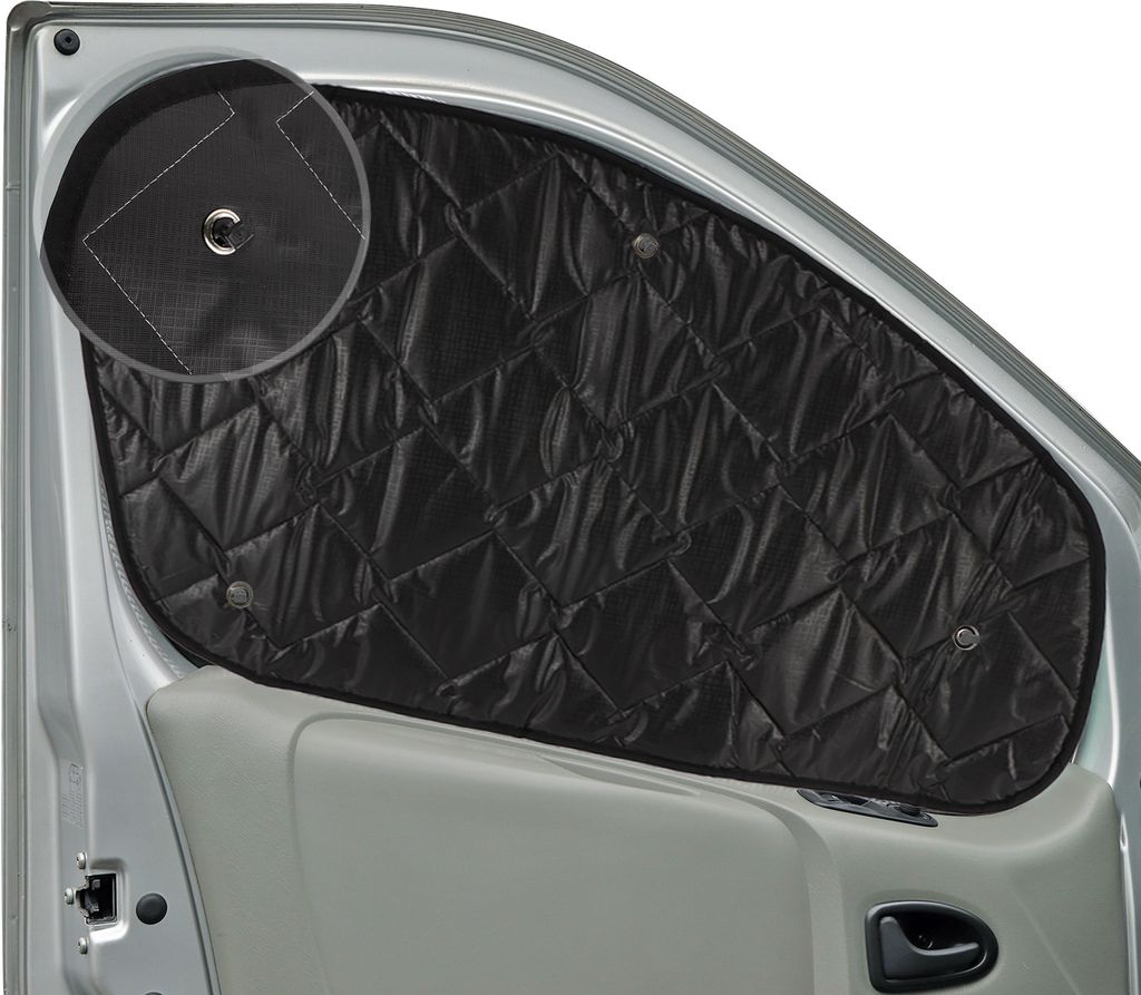 Thermomatte Für Fiat Ducato (2002-2006) – Innen-Abdeckung Für Windschutzscheibe & Seitenscheiben