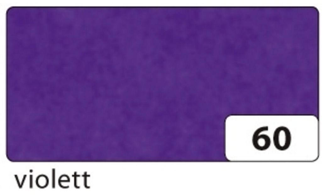Folia 88120-60 Papier transparent - violet, 70 cm x 100 cm, Image du produit 