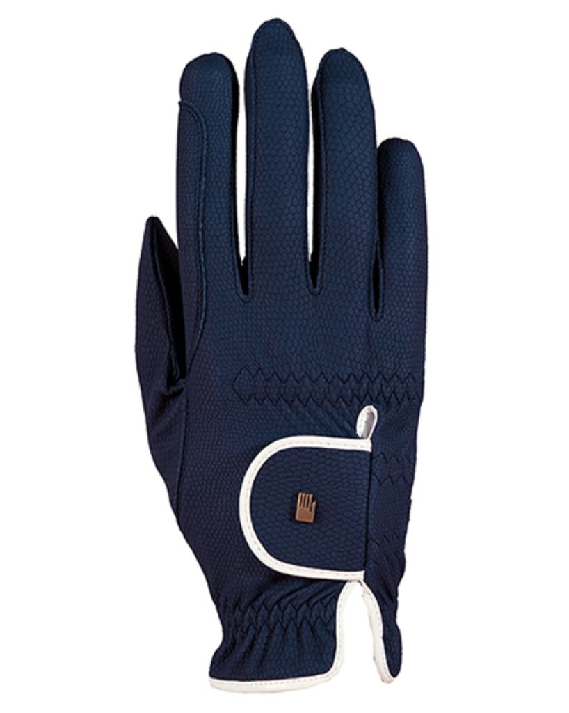 Roeckl LONA marine/weiß Ladies Reithandschuhe, Produktbild 