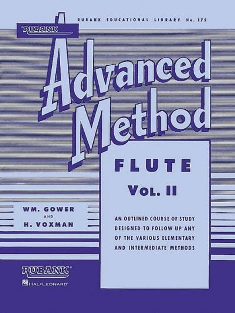 Rubank Advanced Method: Flute, Vol. II
