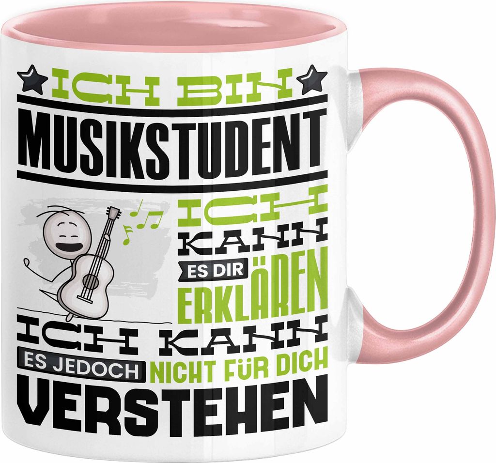 Musikstudent Geschenk Tasse Geschenkidee für Musikstudent Geburtstag Lustig Ich Bin Musikstudent Ich Kann Es Dir Erklären Aber Nicht Für Dich Ve...