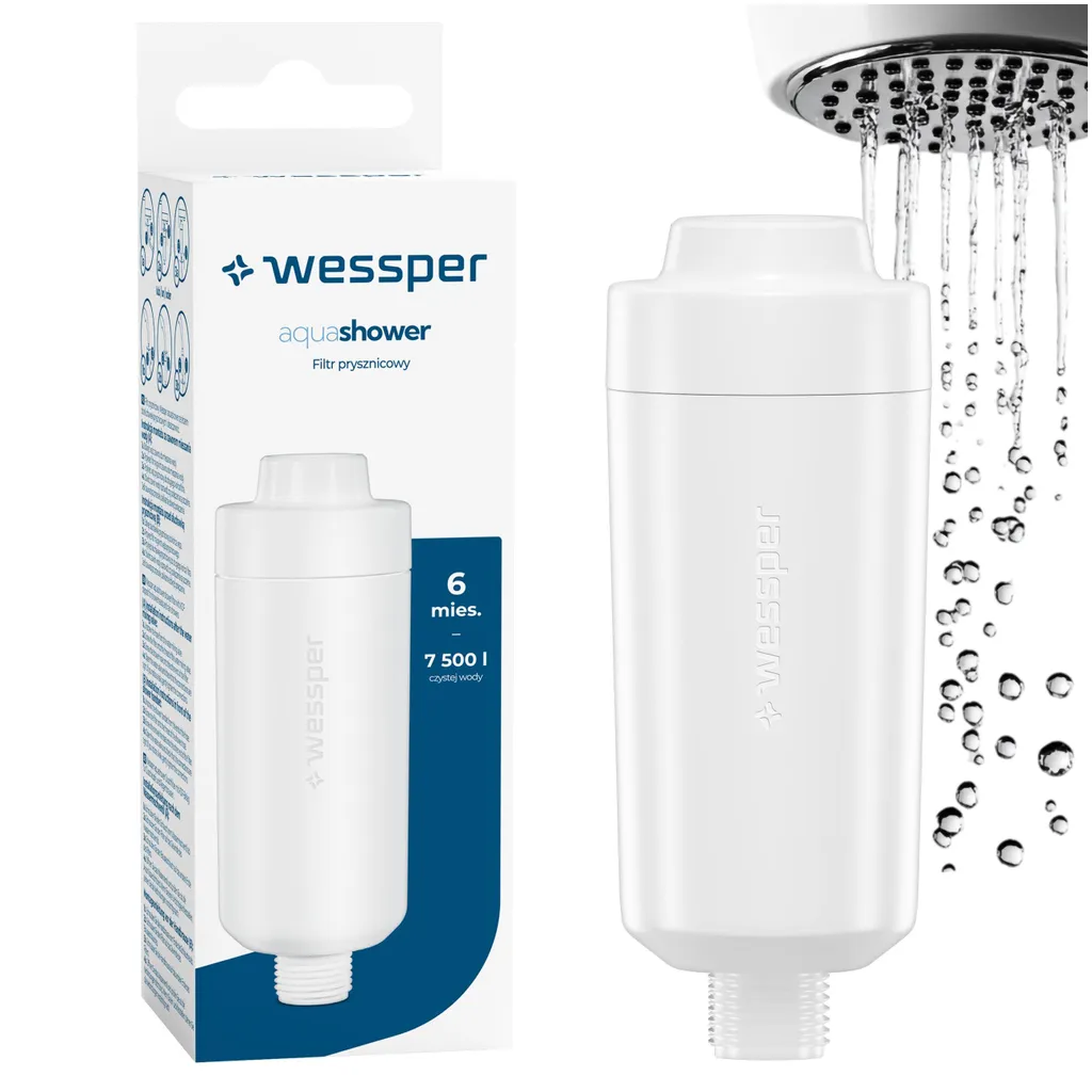 Migliora la tua Routine Beauty con il Filtro Doccia Wessper Bianco